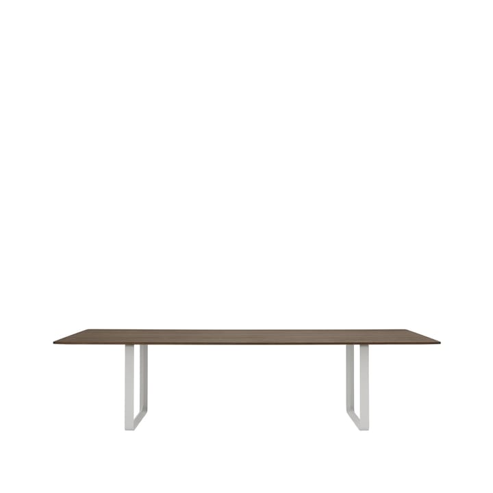 Table à manger 70/70 295x108 cm - Solid smoked oak-Grey - Muuto