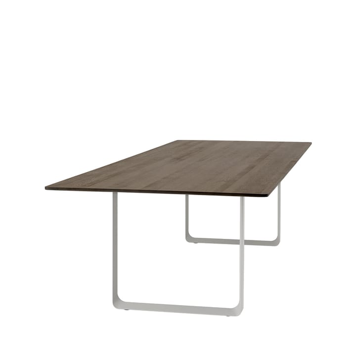 Table à manger 70/70 295x108 cm - Solid smoked oak-Grey - Muuto