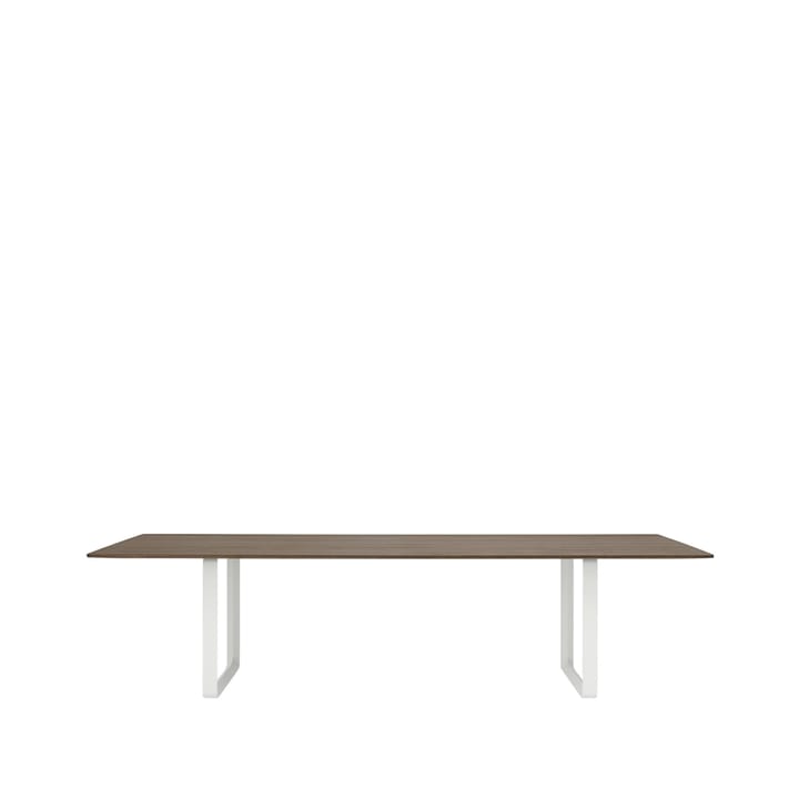 Table à manger 70/70 295x108 cm - Solid smoked oak-White - Muuto