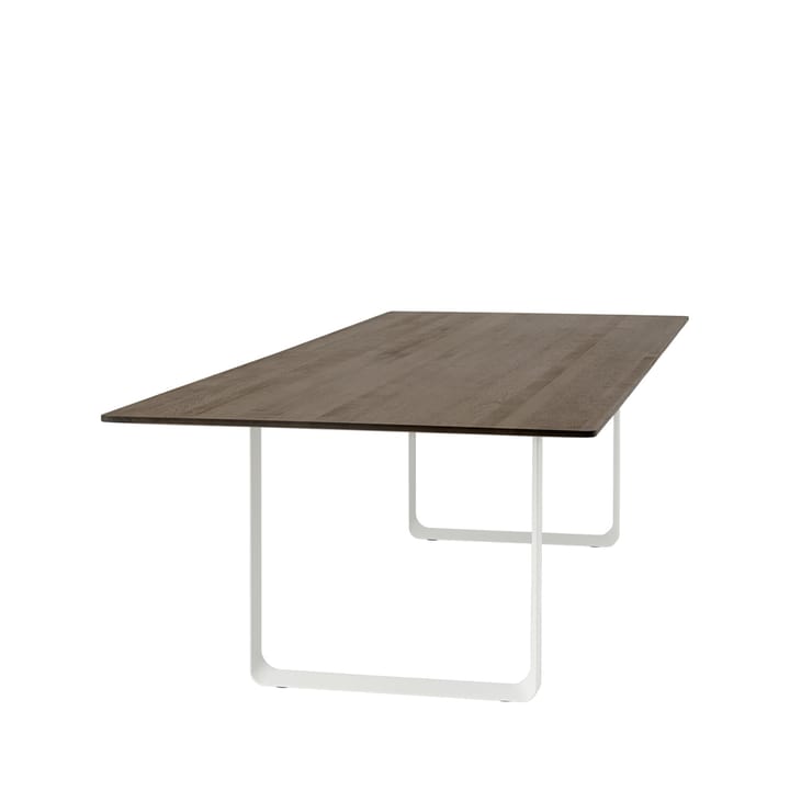 Table à manger 70/70 295x108 cm - Solid smoked oak-White - Muuto