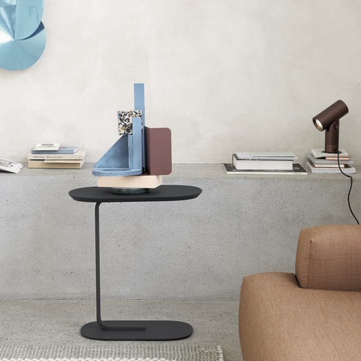 Table d'appoint Relate H: 73,5 cm, Black Muuto