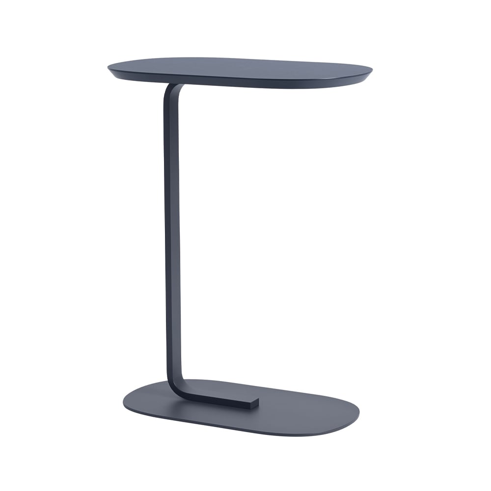 Muuto Table d"'appoint Relate H: 73,5 cm Blue-Grey