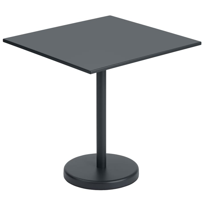 Table en acier Linear 70x70 - Black - Muuto