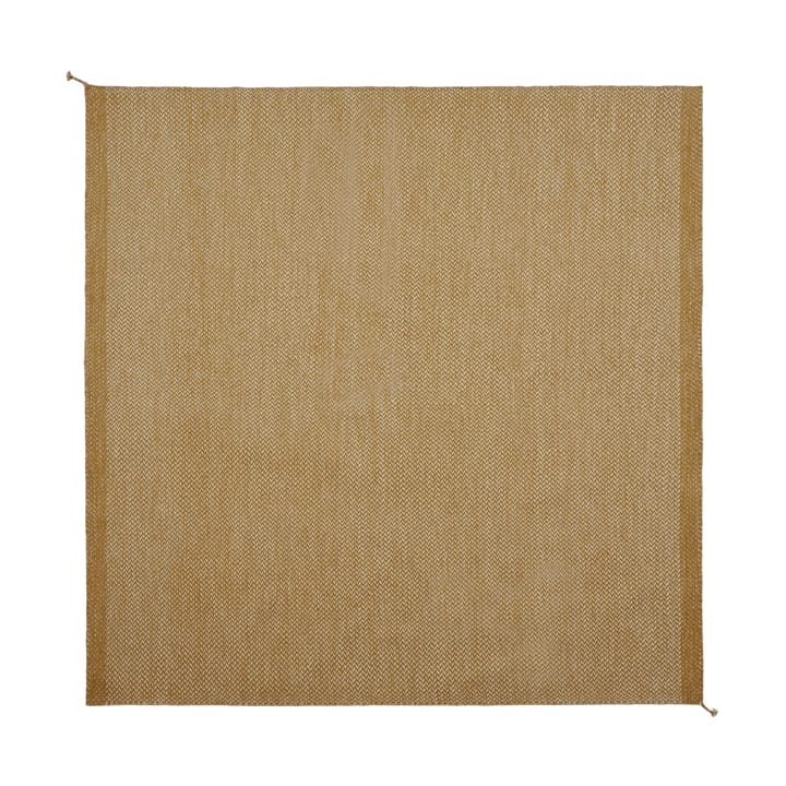 Tapis en laine Ply 240x240 cm - Burnt orange - Muuto