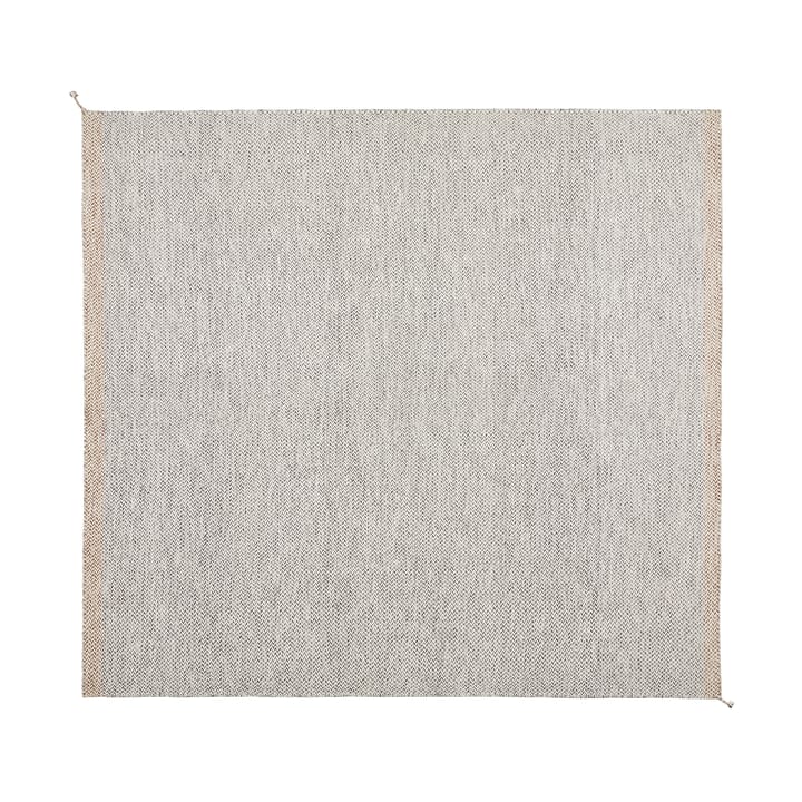 Tapis en laine Ply 280x280 cm - Black-white - Muuto