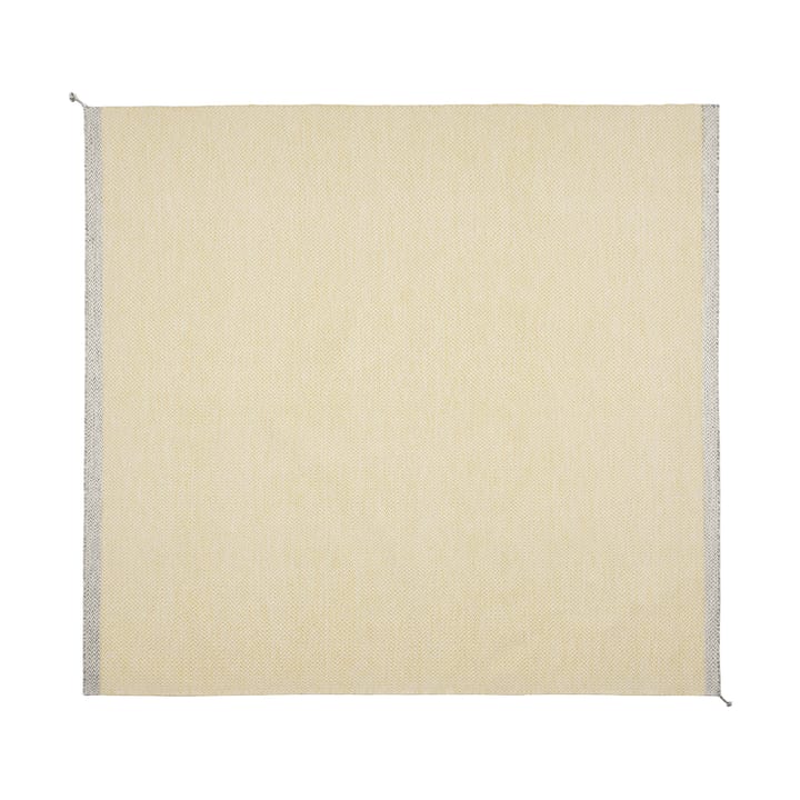 Tapis en laine Ply 280x280 cm - Yellow - Muuto