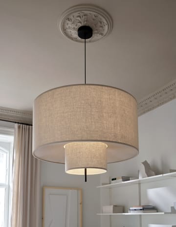 Suspension plafond pendule Margin Ø90 cm - Beige - New Works