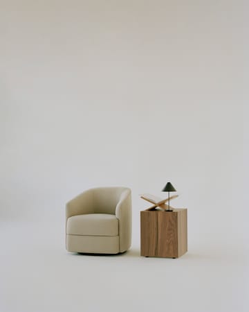 Table d'appoint Mass 40x40x47 cm - Walnut - New Works