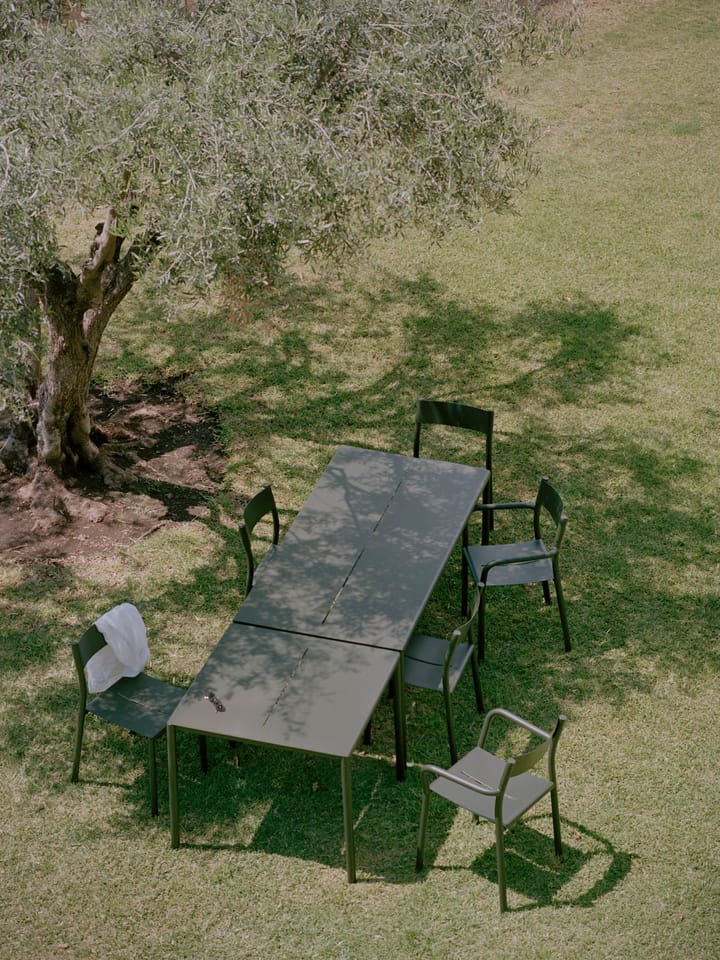 Table May Tables Outdoor 85x85 cm, Dark Green New Works