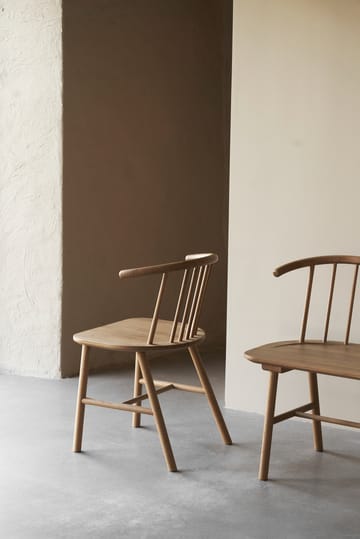 Chaise de salle à manger VIOR - Chêne laqué - NJRD