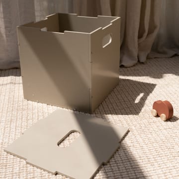 Boîte de rangement Cube Storage - Beige - Nofred