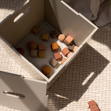 Boîte de rangement Cube Storage - Beige - Nofred