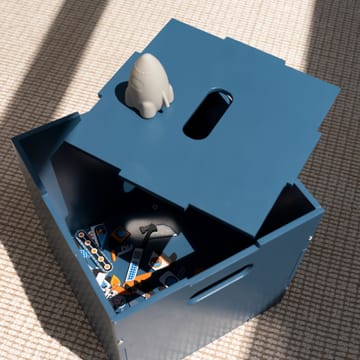 Boîte de rangement Cube Storage - Bleu - Nofred