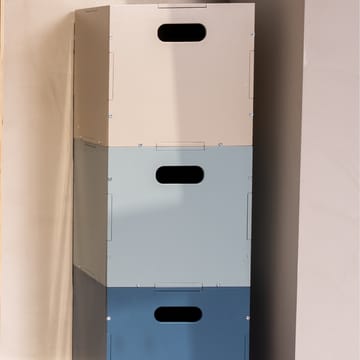 Boîte de rangement Cube Storage - Bleu - Nofred