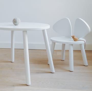 Chaise d'enfant Mouse Chair - Blanc - Nofred