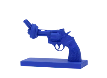 Cobolt blue 19 cm - Bleu - Non Violence