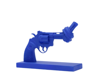 Cobolt blue 19 cm - Bleu - Non Violence