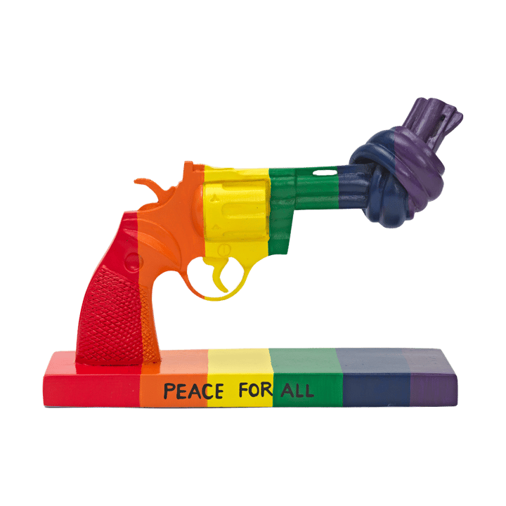 Décoration Peace for All 19 cm - Multi - Non Violence