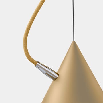 Suspension Castor 40 cm - Beige-lumière beige-argent - Noon