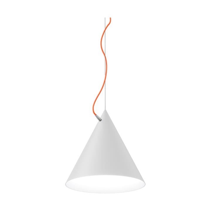 Suspension Castor 40 cm - Blanc-orange-argent - Noon