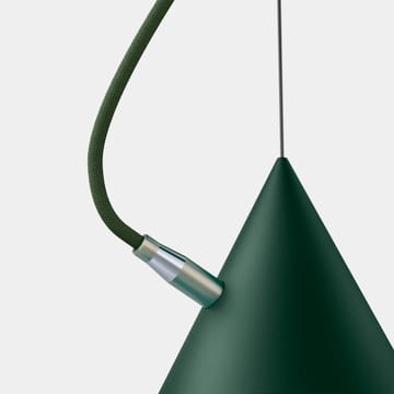 Suspension Castor 40 cm - British racing green - vert foncé - laiton - Noon