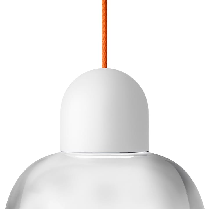 Suspension Dia 27 cm, Blanc-orange Noon