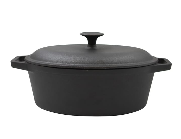 Cocotte en fonte oval Nordwik 4 l - Noir - Nordwik