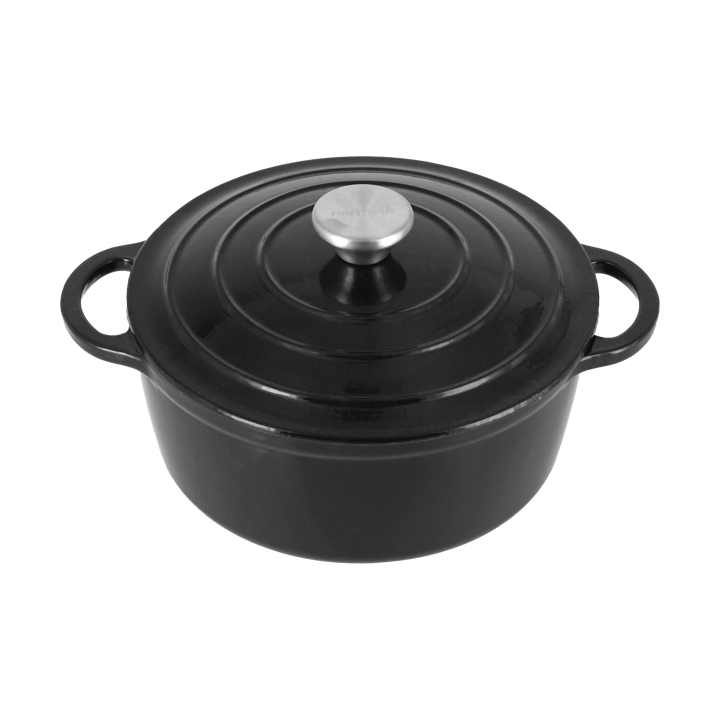 Cocotte en fonte ronde Nordwik 2,5 l - Noir - Nordwik