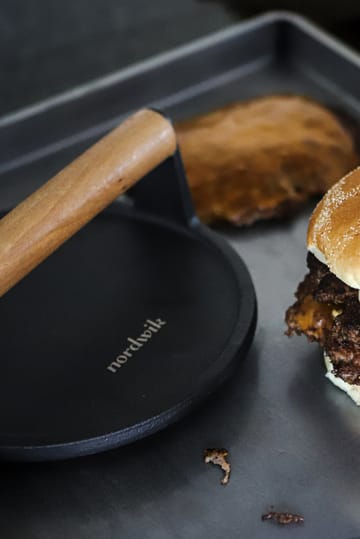 Presse à hamburger Smash Burger 18 cm - Fonte - Nordwik