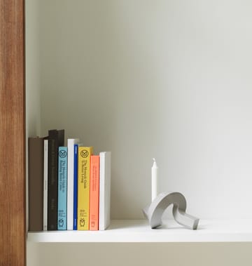 Bougeoir Crooked 1 - Warm grey - Normann Copenhagen