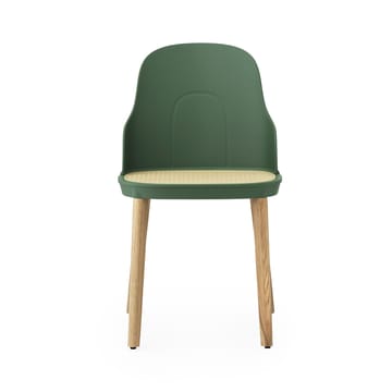 Chaise Allez Molded Wicker - Park green-chêne - Normann Copenhagen