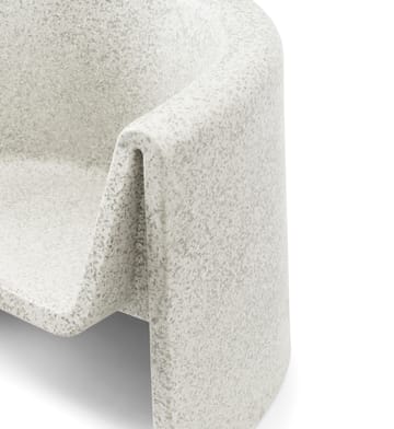 Fauteuil Bit Lounge Chair - Blanc - Normann Copenhagen