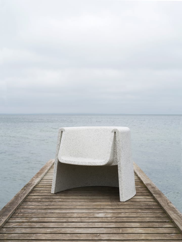 Fauteuil Bit Lounge Chair, Blanc Normann Copenhagen