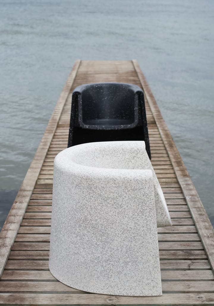 Fauteuil Bit Lounge Chair, Blanc Normann Copenhagen