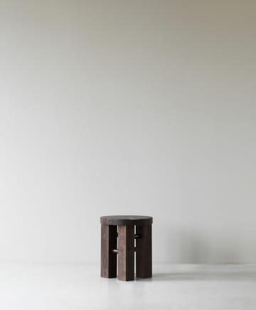 Fyr tabouret 45 cm - Dark brown - Normann Copenhagen