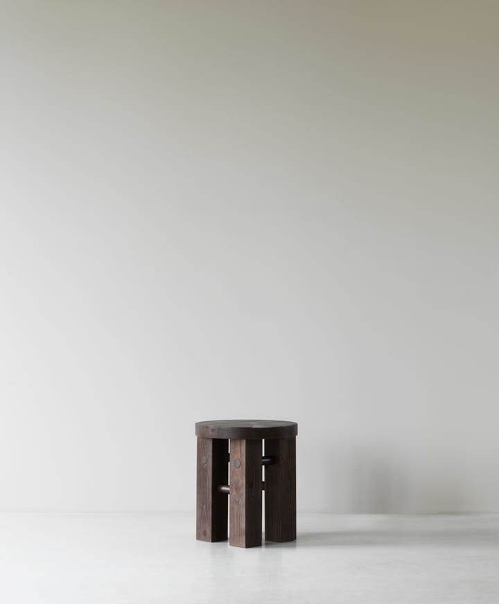 Fyr tabouret 45 cm, Dark brown Normann Copenhagen