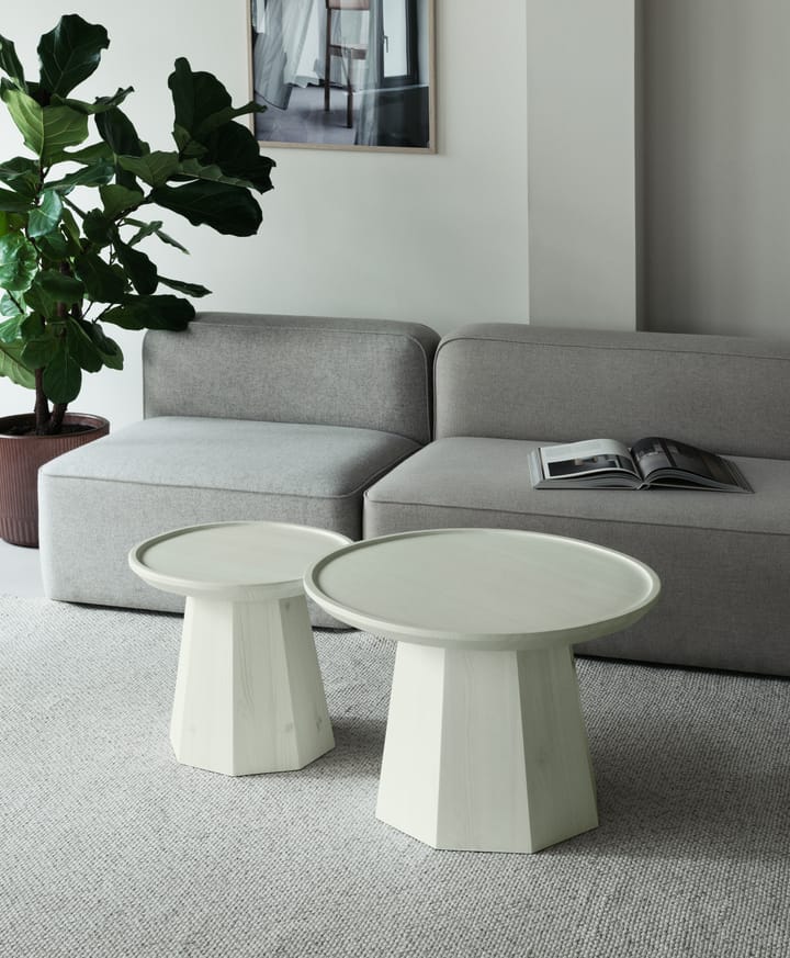 Pine table d'appointØ 65 cm H : 44,5 cm, Light Green Normann Copenhagen