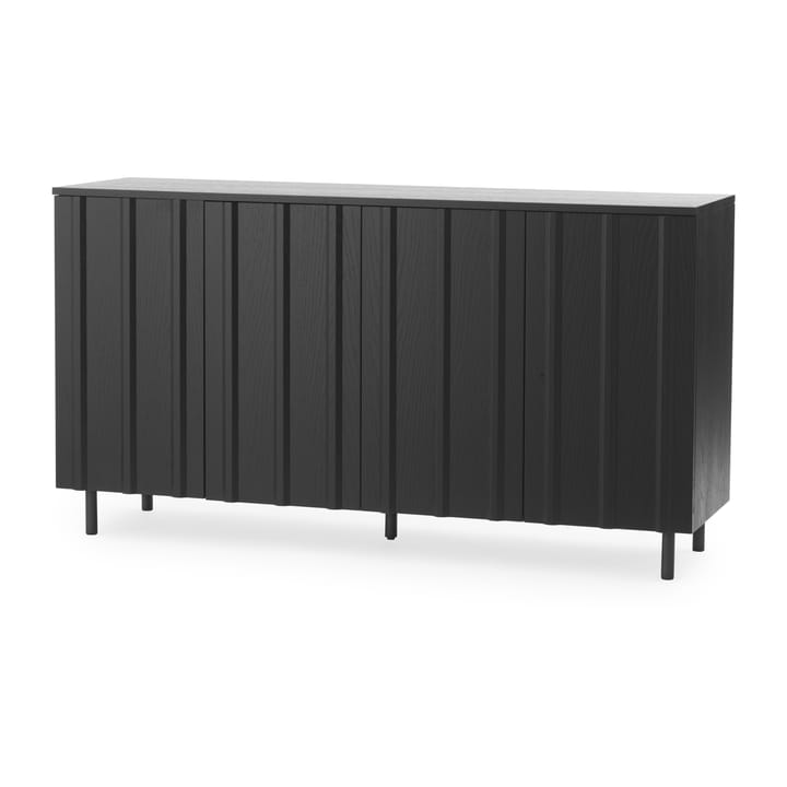 Table d'appoint Rib 45x159 cm, Noir doux Normann Copenhagen