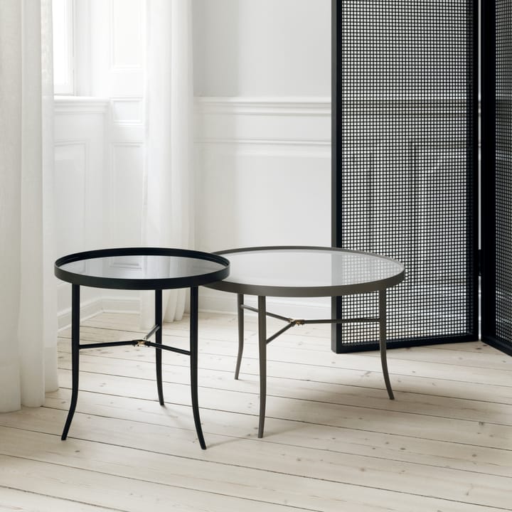 Table Lug Ø50 cm, Noir Normann Copenhagen