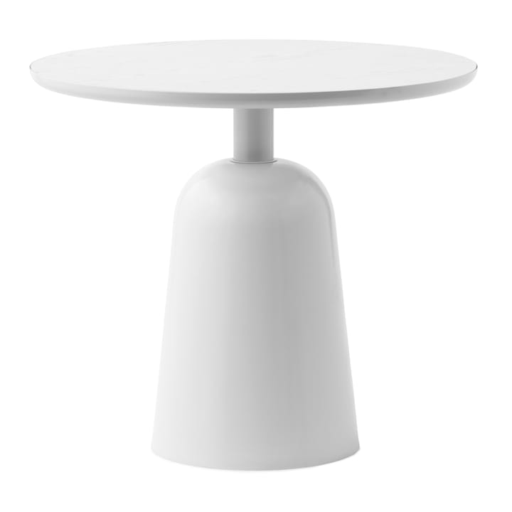 Table réglable Turn Ø55 cm, Gris chaud Normann Copenhagen