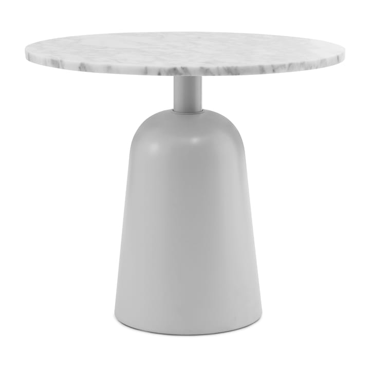 Table réglable Turn Ø55 cm, Marbre blanc Normann Copenhagen