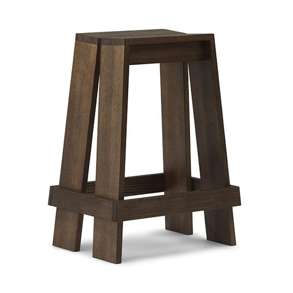 Tabouret de bar Let 65 cm - Brown Stained Ash - Normann Copenhagen