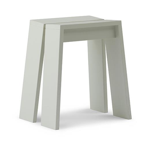 Normann Copenhagen Tabouret Let Light Grey