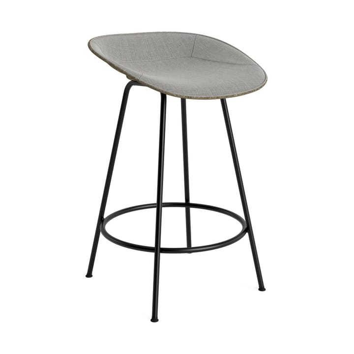 Tabouret Mat Barstool 65 cm - Seaweed-black steel - Normann Copenhagen