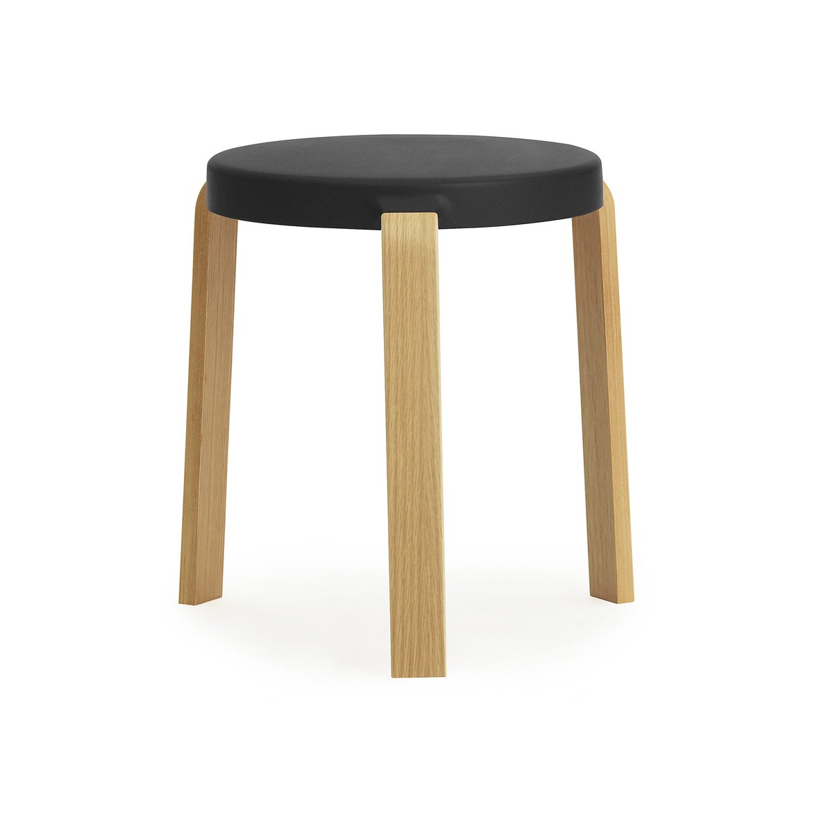 Normann Copenhagen Tabouret Tap noir-chêne