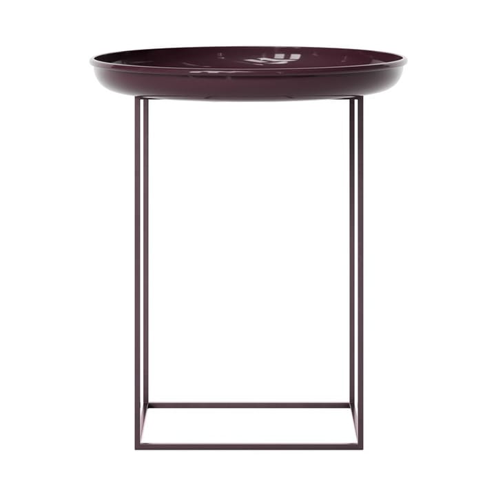 Table d'appoint Duke small - Lacquered maroon - NORR11