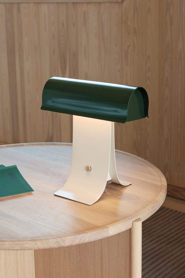 Lampe de bureau Archive 25 cm, Dark green light grey Northern