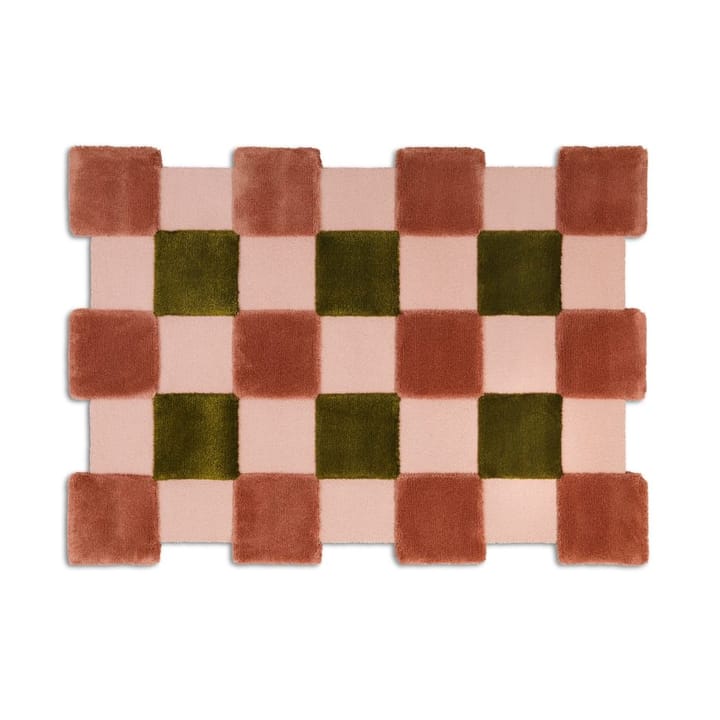 Tapis ODC Segment Rug Collection Square - Apricot-rose-olive, 142x198 cm - Ogeborg