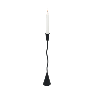 Bougeoir Eskil 43 cm - Noir - Olsson & Jensen