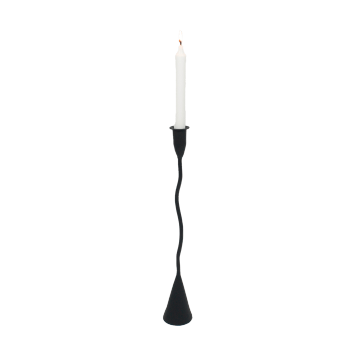 Bougeoir Eskil 43 cm, Noir Olsson & Jensen